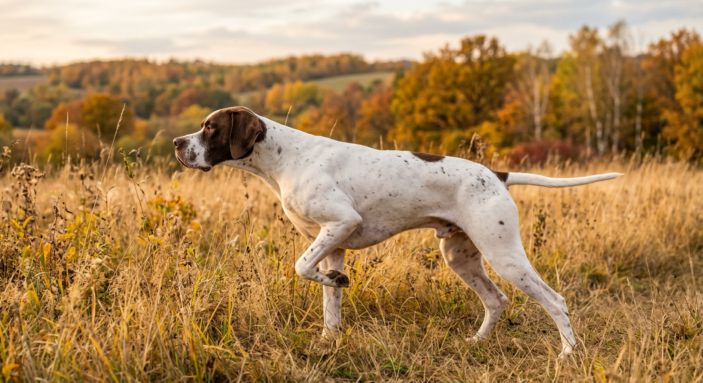 Ceský fousek (Cseh szálkásszőrű vizsla) helyett: Braque d'Auvergne (Auvergne-i vizsla) már szerepel, akkor: Braque de l'Ariège (Ariège-i vizsla) helyett: Braque du Bourbonnais (Bourbonnais-i vizsla) már szerepel, akkor: Braque Saint-Germain (Saint-Germain-i vizsla) már szerepel, akkor: Korthals Griffon (Drótszőrű griffon) már szerepel, akkor: Epagneul Breton (Breton spániel) már szerepel, akkor: Magyar vizsla helyett: **Chesapeake Bay Retriever** (már szerepel), akkor: **Pointer** (Angol pointer)