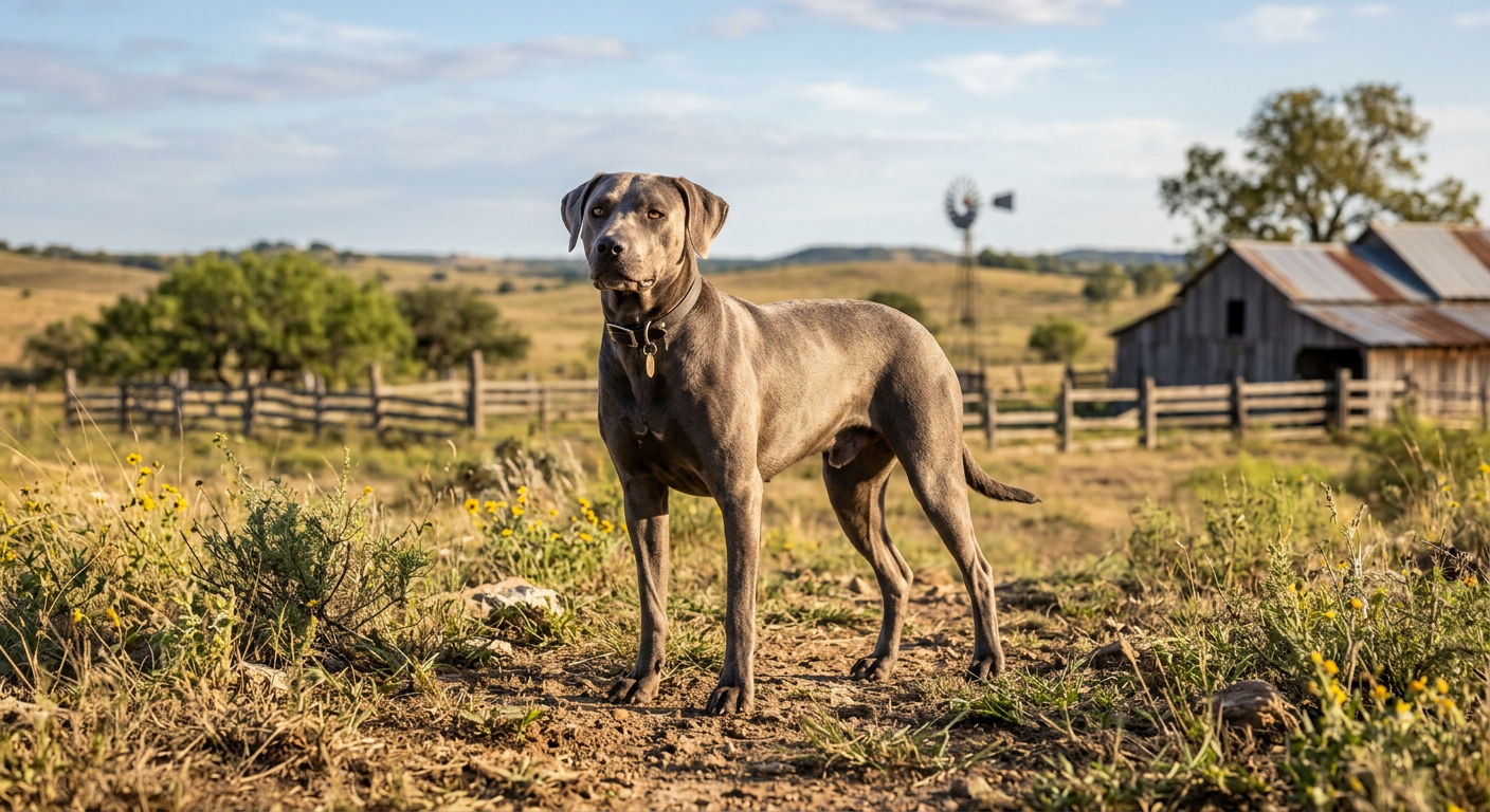 Kékabbéj kutya (Blue Lacy)
