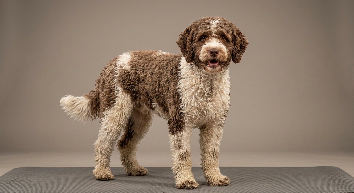 Szerecsenkutya (Perro de Agua Español)
